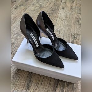 Manolo Blahnik Taylerbi D'Orsay Pumps